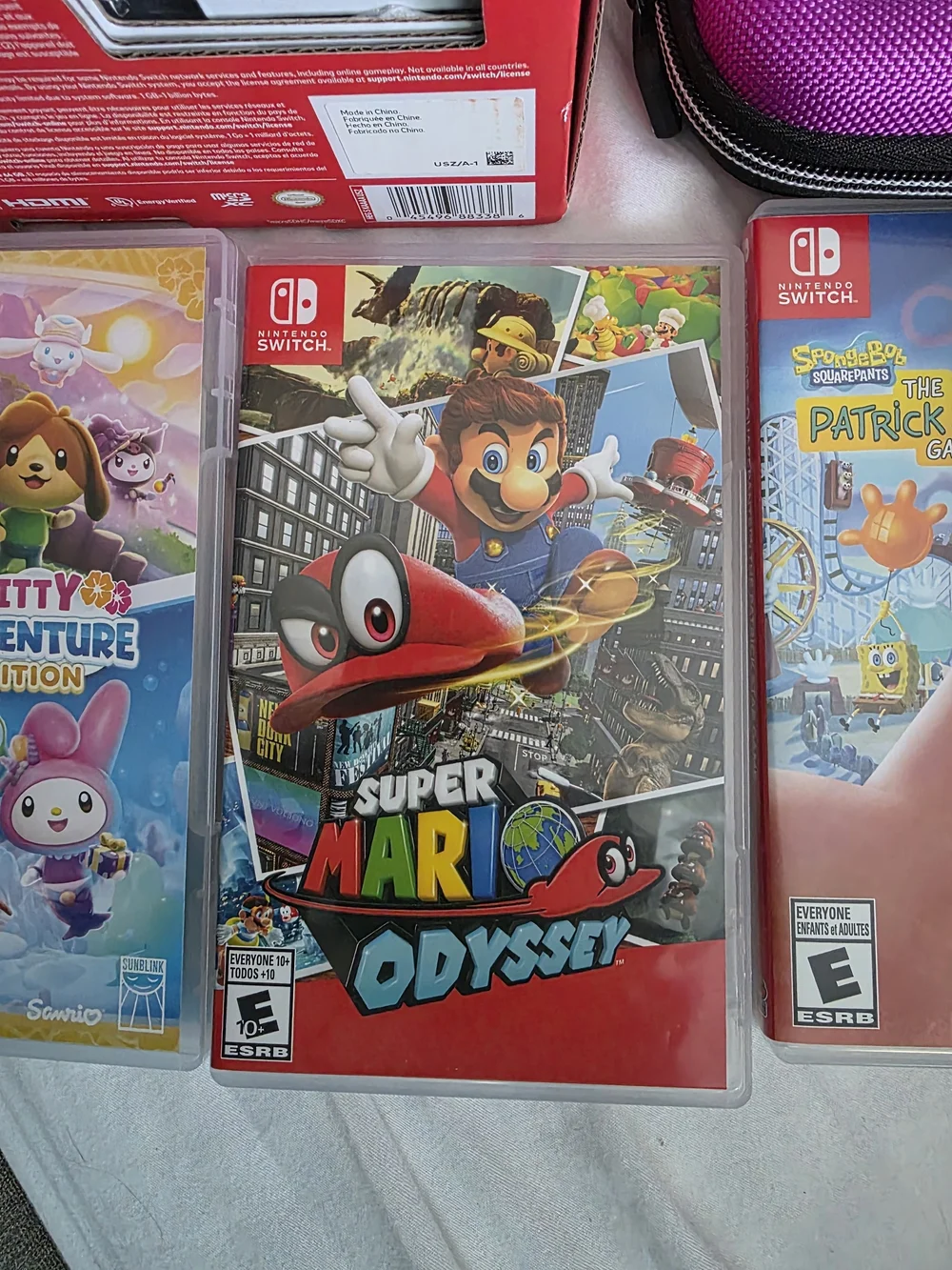 Nintendo switch console